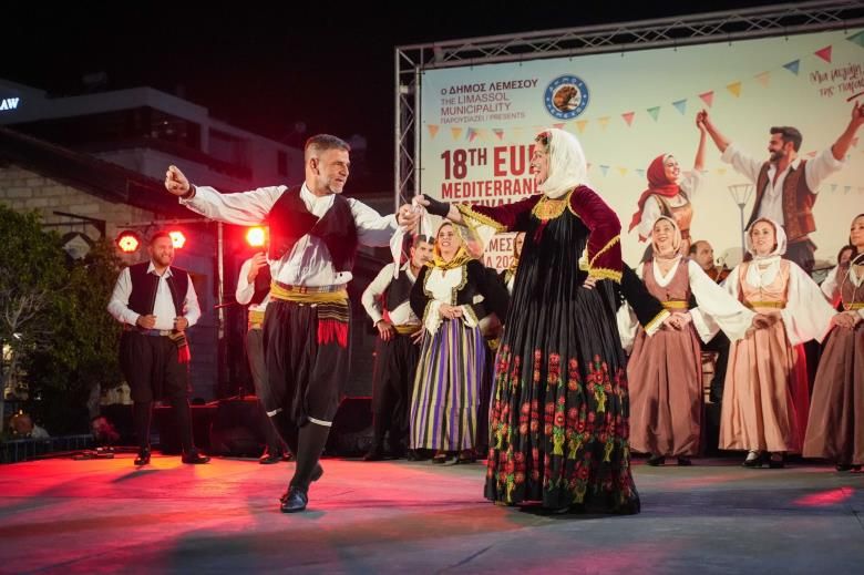 Επιτυχημένο το 18ο Ευρωμεσογειακό Φεστιβάλ Παραδοσιακών Χορών στη Λεμεσό