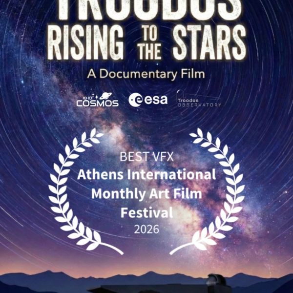 Πρώτο βραβείο για το ντοκιμαντέρ “Troodos Rising to the Stars”